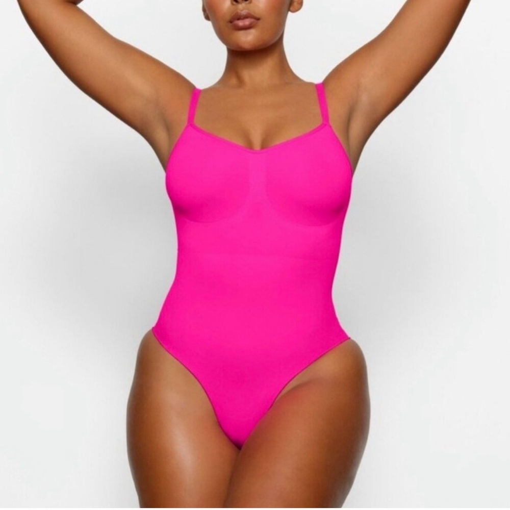 SKIMS Hot Pink Apparel